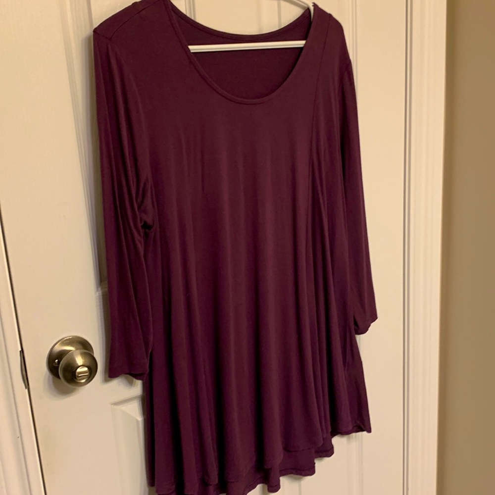 purple tunic